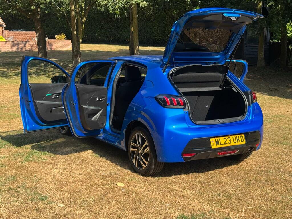 Peugeot 208 Hatchback 1.2 Puretech Allure Premium Euro 6 S Blue #5