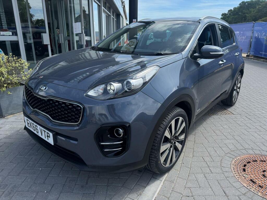 Kia Sportage Suv 2.0 Crdi Kx-3 Awd Euro 6 201666 Blue