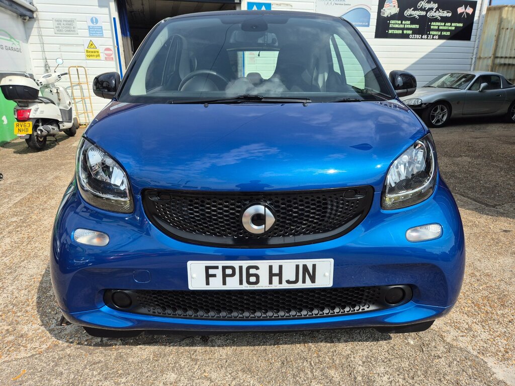 Smart Fortwo Coupe 1.0 Passion Coupe Twinamic Euro 6 Ss Blue #2