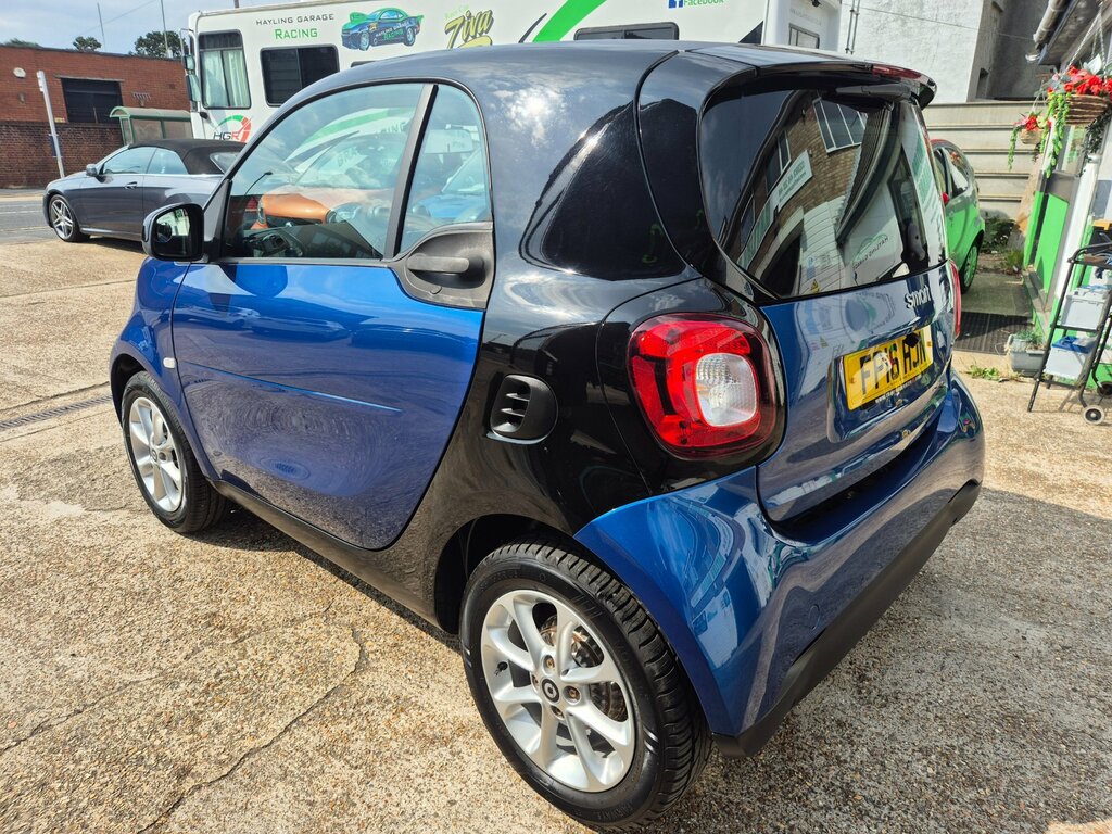 Smart Fortwo Coupe 1.0 Passion Coupe Twinamic Euro 6 Ss Blue #4