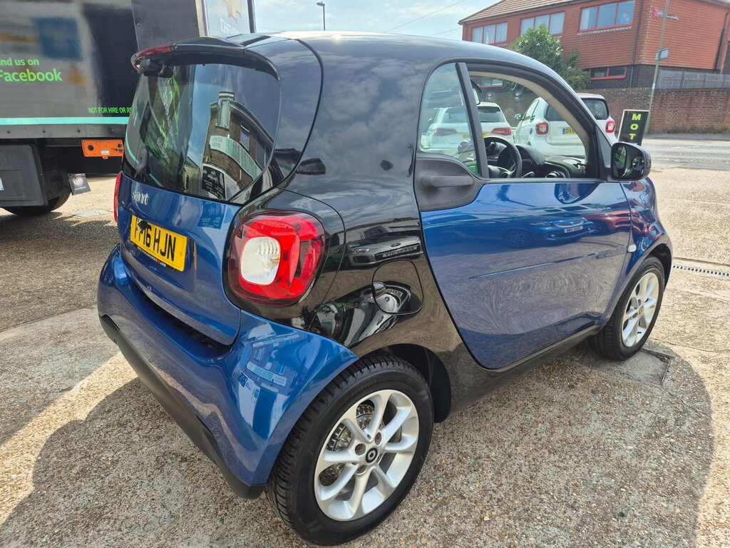 Smart Fortwo Coupe 1.0 Passion Coupe Twinamic Euro 6 Ss Blue #6