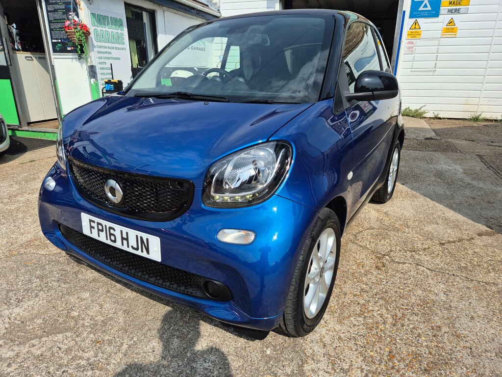 Smart Fortwo Coupe 1.0 Passion Coupe Twinamic Euro 6 Ss Blue #3