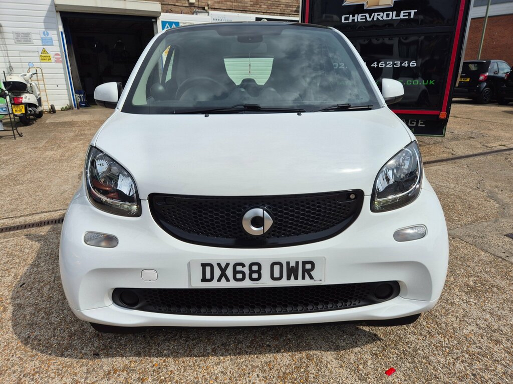 Smart Fortwo Coupe 1.0 Prime Premium Coupe Twinamic Euro White #2