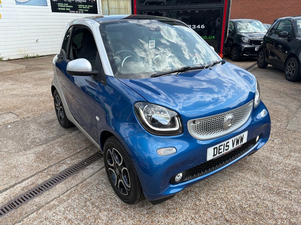 Smart Fortwo Coupe 0.9T Prime Premium Plus Coupe Blue