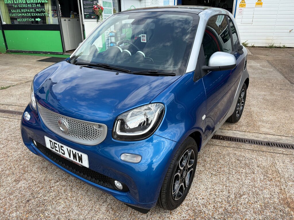 Smart Fortwo Coupe 0.9T Prime Premium Plus Coupe Blue #3