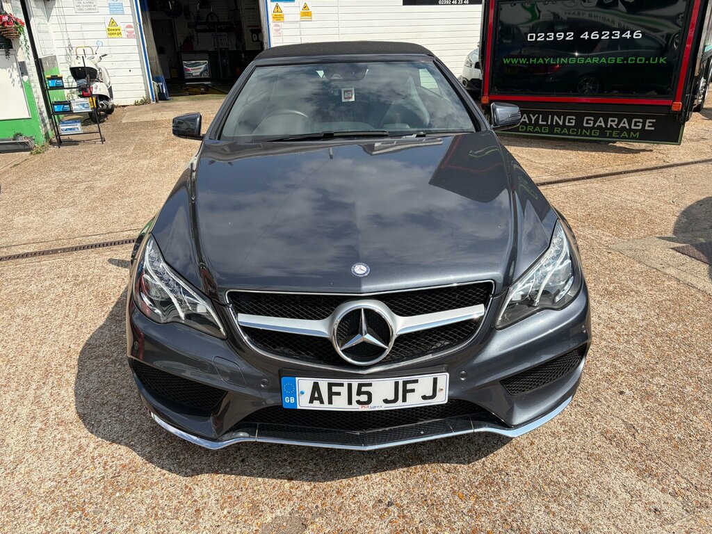 Mercedes-Benz E Class 2.1 E250 Cdi Amg Line Cabriolet G-troni AF15JFJ Grey #2