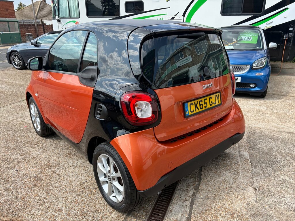 Smart Fortwo Coupe 1.0 Passion Coupe Twinamic Euro 6 Ss Orange #4
