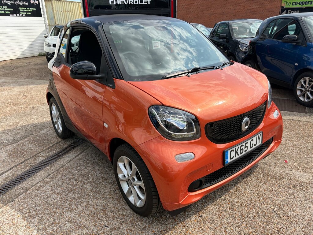 Smart Fortwo Coupe 1.0 Passion Coupe Twinamic Euro 6 Ss Orange