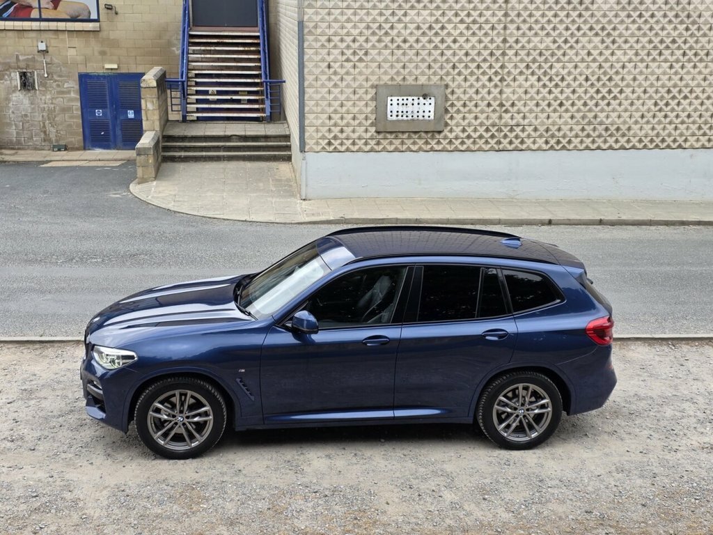 BMW X3 2L M Sport RV69ODR Blue #2