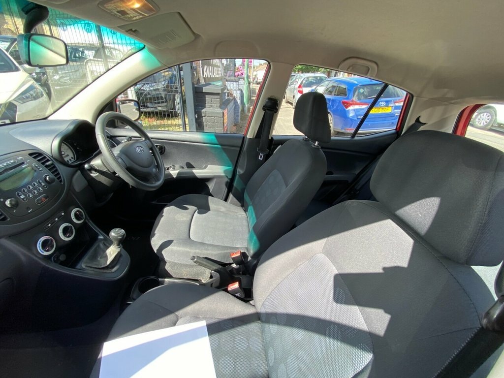 Hyundai I10 1.2 Comfort Euro 4 Red #4