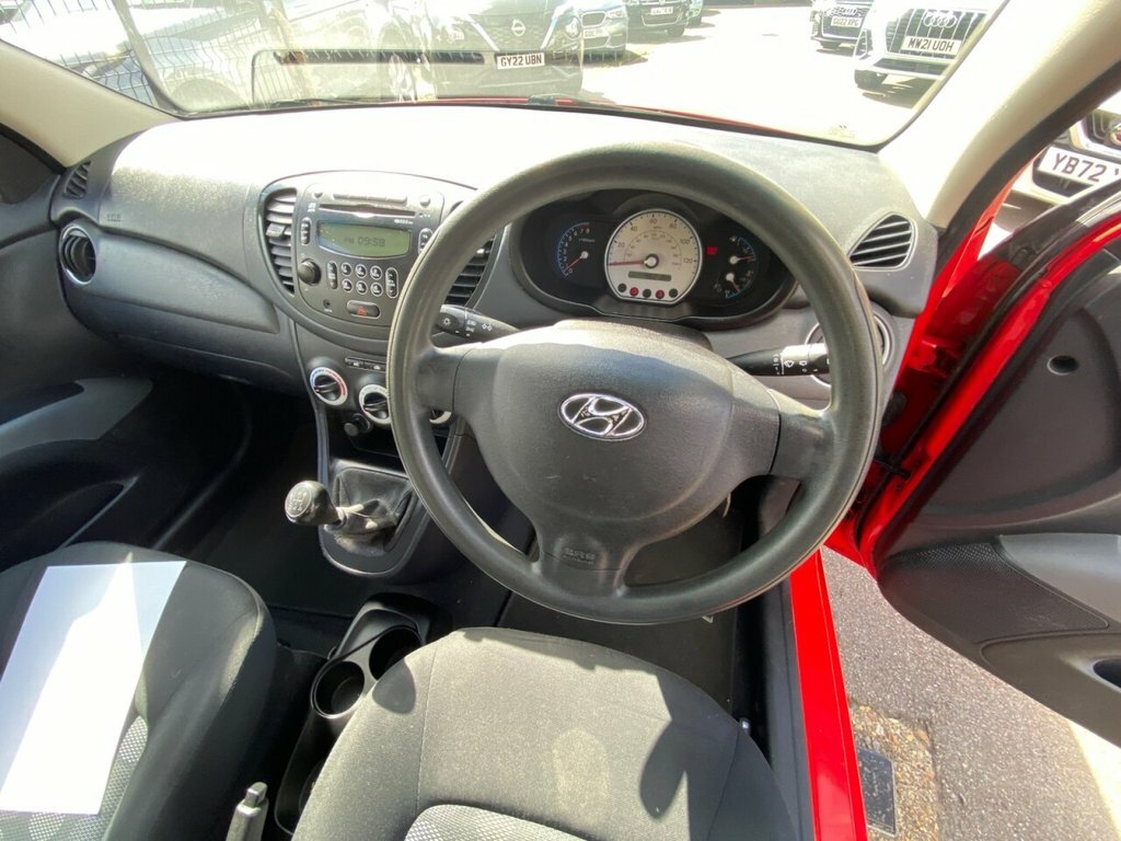 Hyundai I10 1.2 Comfort Euro 4 Red #20