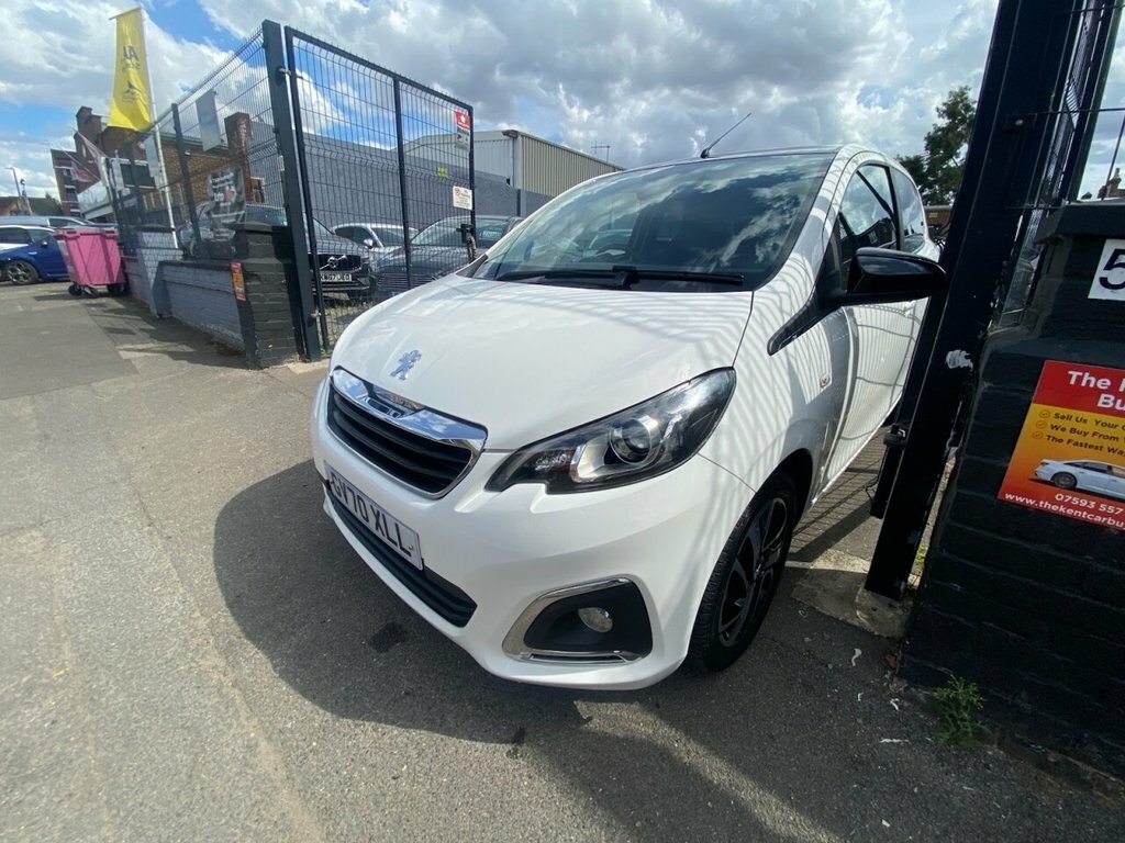 Peugeot 108 1L Allure White #3