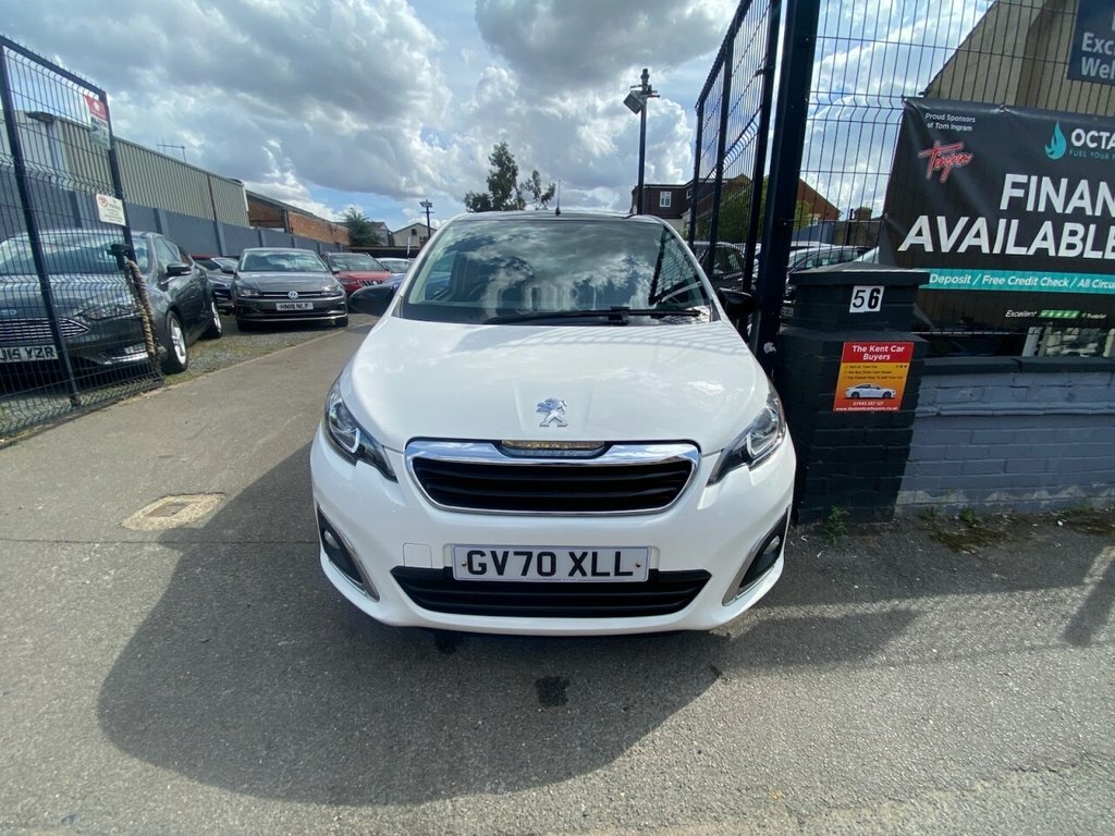 Peugeot 108 1L Allure White #2