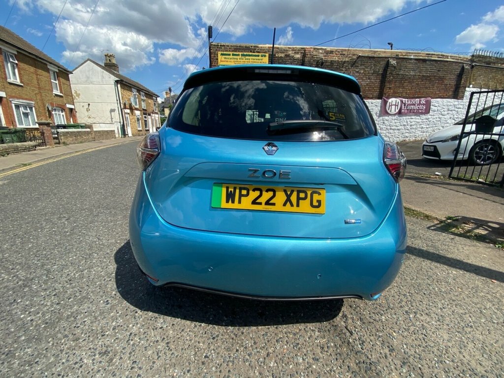 Renault Zoe Hatchback Blue #4
