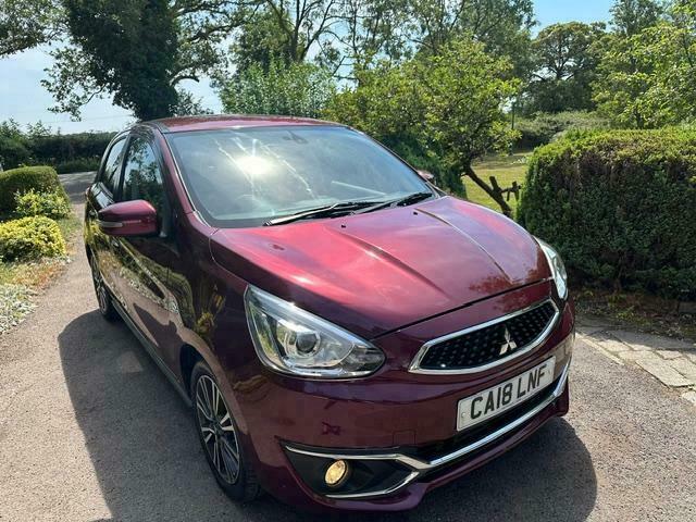 Mitsubishi Mirage Juro Purple #4