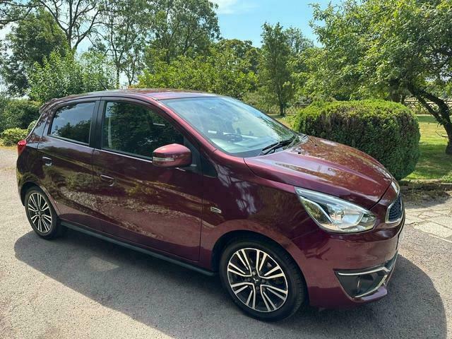 Mitsubishi Mirage Juro Purple #5