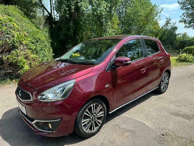 Mitsubishi Mirage Juro Purple #2