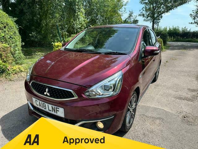 Mitsubishi Mirage Juro Purple