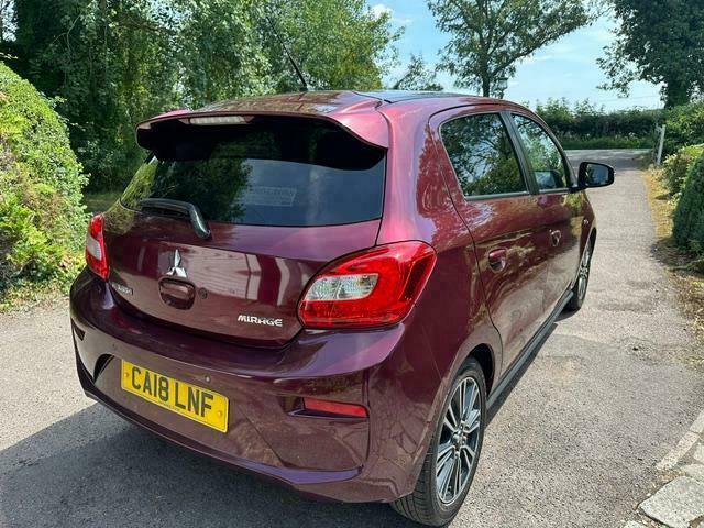 Mitsubishi Mirage Juro Purple #6