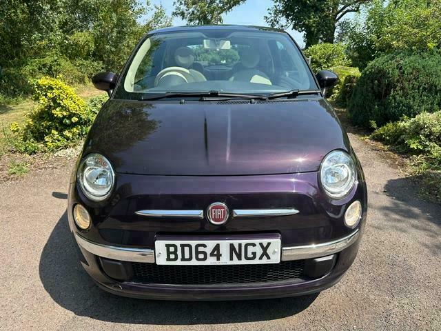 Fiat 500 Lounge Purple #2