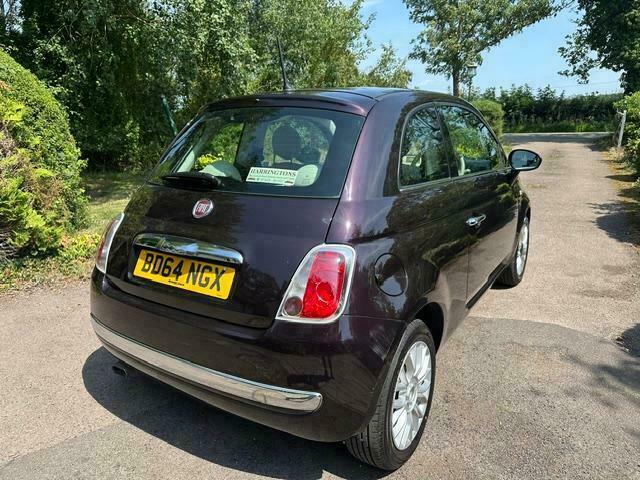 Fiat 500 Lounge Purple #5