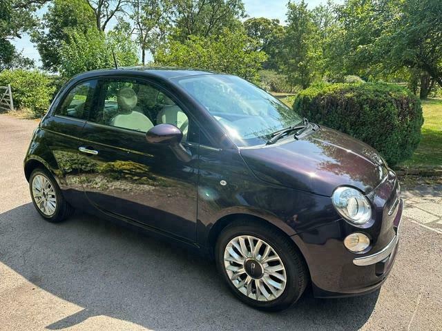 Fiat 500 Lounge Purple #4