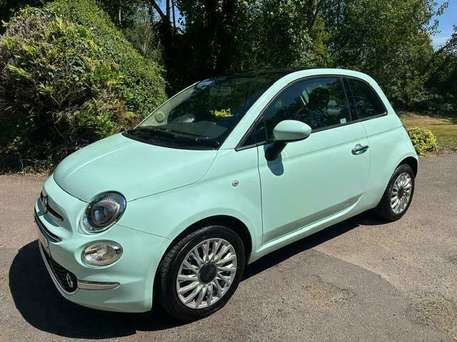 Fiat 500 Lounge Green #2