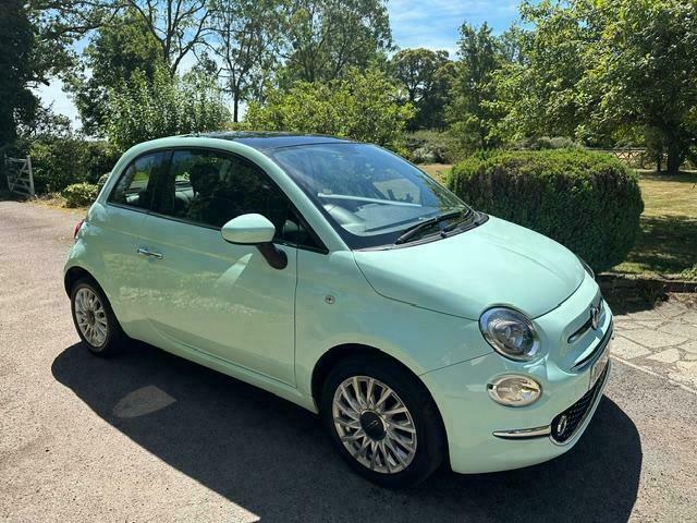 Fiat 500 Lounge Green #5