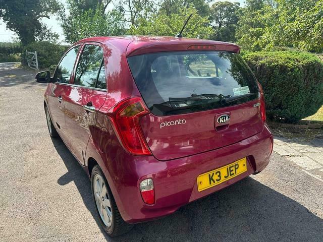 Kia Picanto 1.25 84 Bhp 20 Road Tax Only 54 40 Red #8