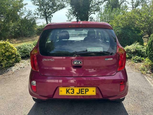 Kia Picanto 1.25 84 Bhp 20 Road Tax Only 54 40 Red #7