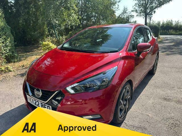 Nissan Micra Ig-t Acenta Red