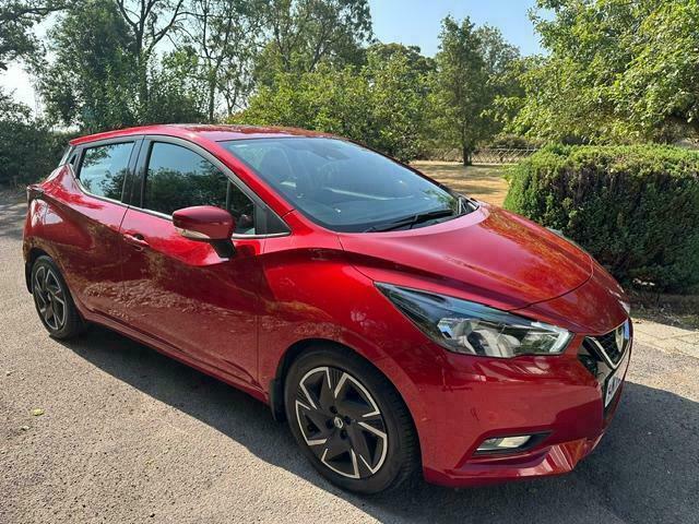 Nissan Micra Ig-t Acenta Red #5