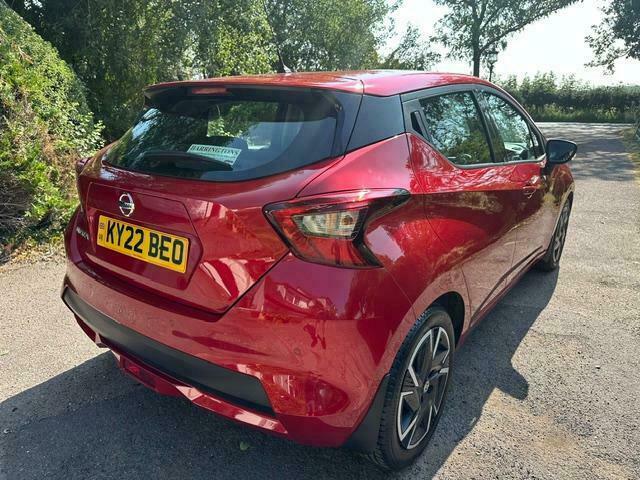 Nissan Micra Ig-t Acenta Red #6