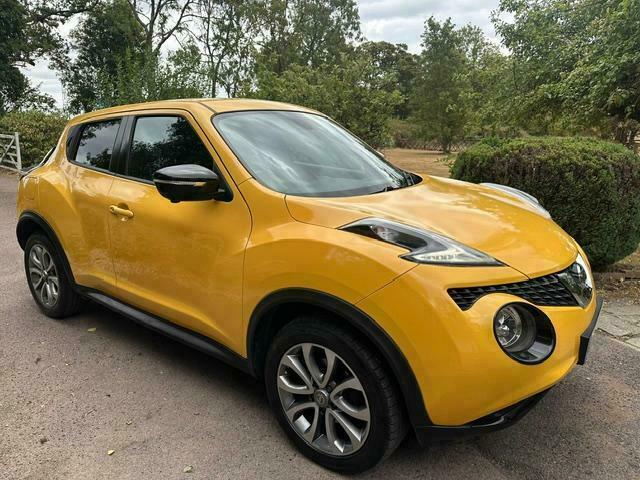 Nissan Juke Tekna Dig-t Yellow #4