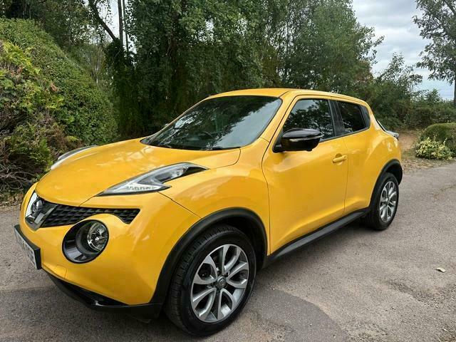 Nissan Juke Tekna Dig-t Yellow