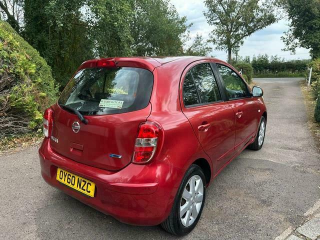Nissan Micra Acenta Automatic Red #6