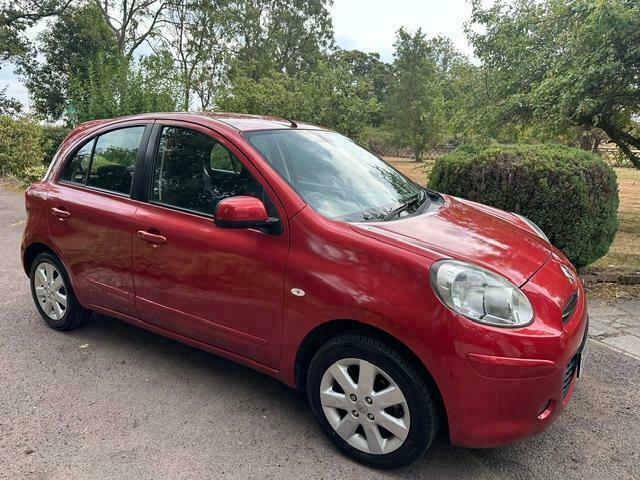 Nissan Micra Acenta Automatic Red #5