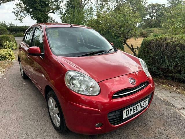 Nissan Micra Acenta Automatic Red #4