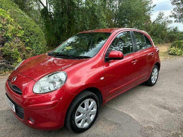 Nissan Micra Acenta Automatic Red #2