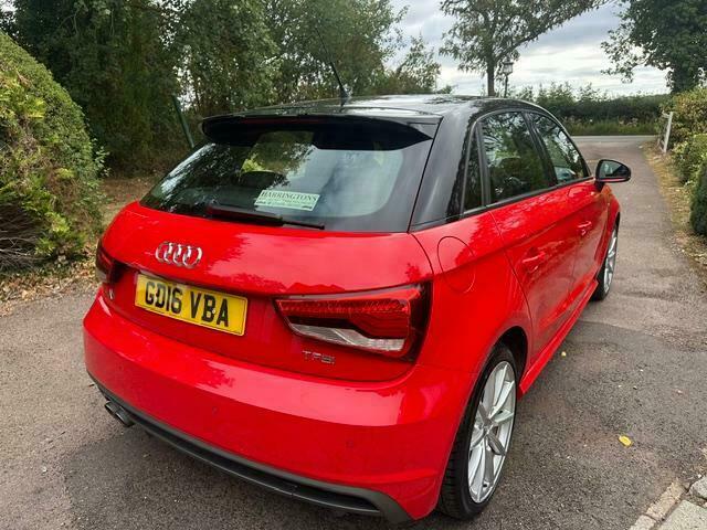 Audi A1 Sportback Tfsi S Line Red #6