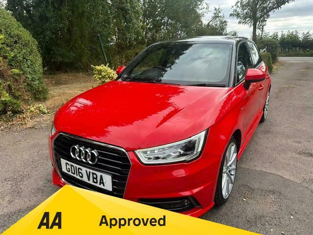 Audi A1 Sportback Tfsi S Line Red