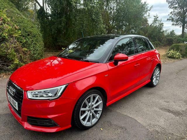 Audi A1 Sportback Tfsi S Line Red #2