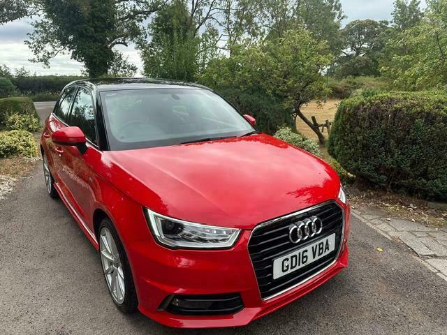 Audi A1 Sportback Tfsi S Line Red #4