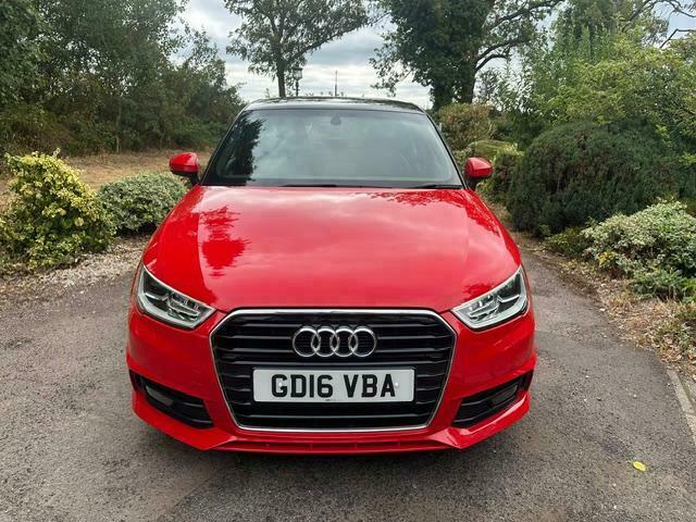 Audi A1 Sportback Tfsi S Line Red #3