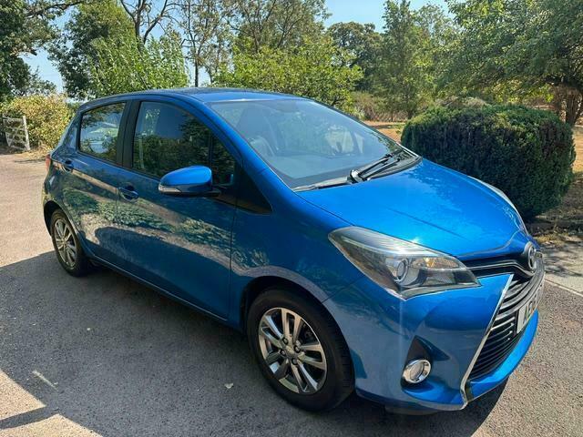 Toyota Yaris Vvt-i Icon Blue #4