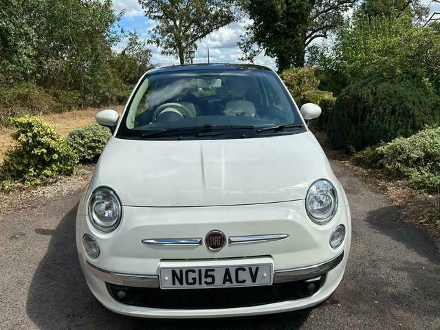 Fiat 500 Lounge White #2