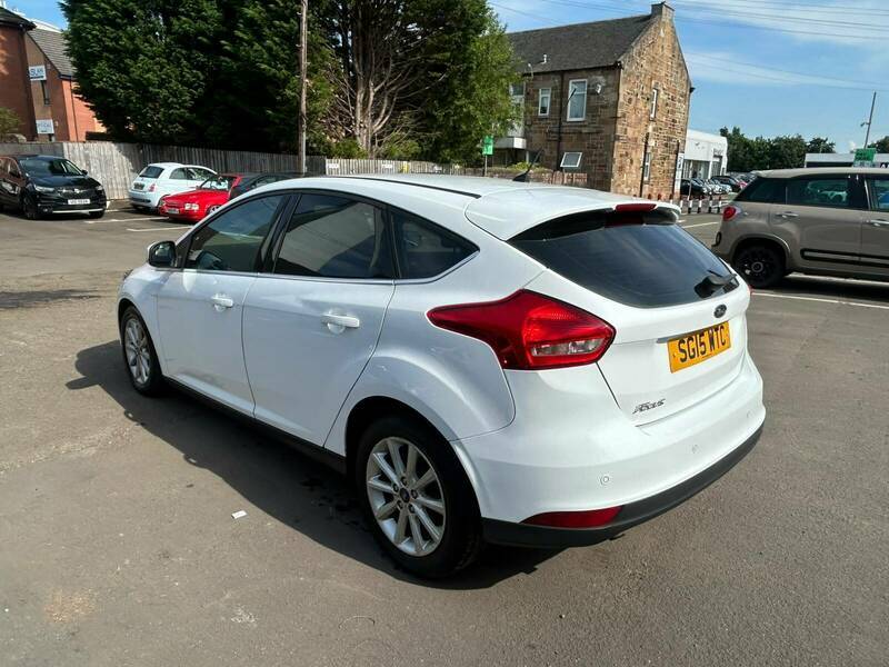 Ford Focus Titanium Tdci White #5