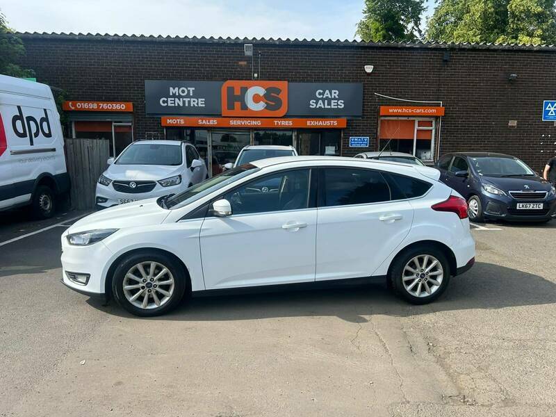 Ford Focus Titanium Tdci White #6