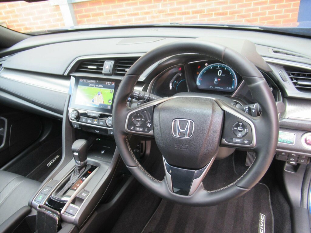 Honda Civic Civic 1.0 Vtec Turbo Sr Hatchback Black #12