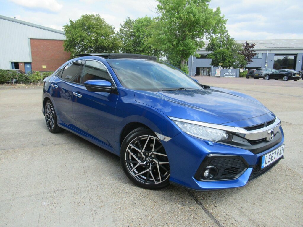 Honda Civic 1.5 Vtec Turbo Prestige Cvt Euro 6 Ss Blue